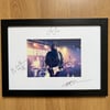 Signed framed photo of Trampolene 