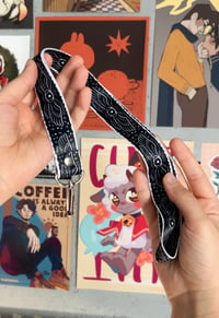 Image 1 of Creepy Angel Lanyard