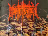 Image 3 of MORTIFICATION - Scrolls of the Megilloth Flag (cloth poster Banner tapestry) Death metal