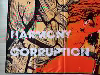 Image 3 of NAPALM DEATH - Harmony corruption Flag (cloth poster Banner tapestry) Death metal Grindcore