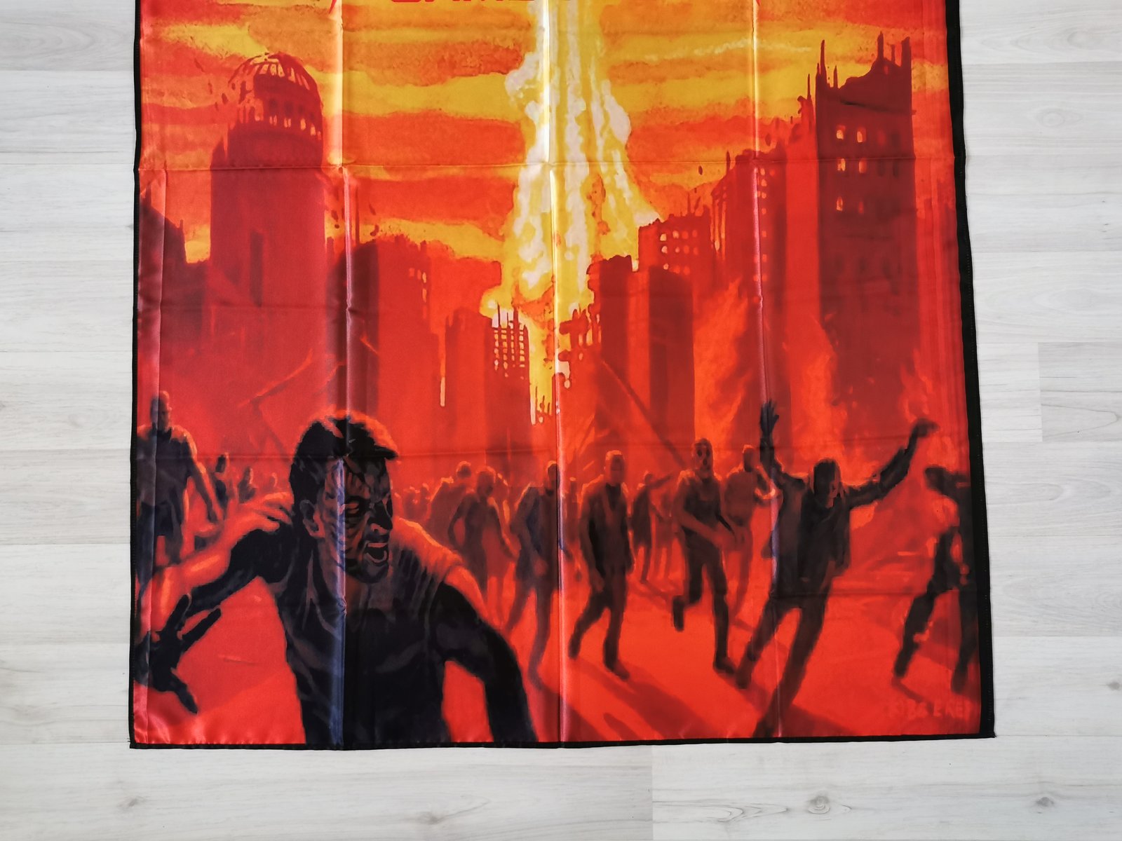 NUCLEAR ASSAULT - Game over Flag (cloth poster Banner tapestry