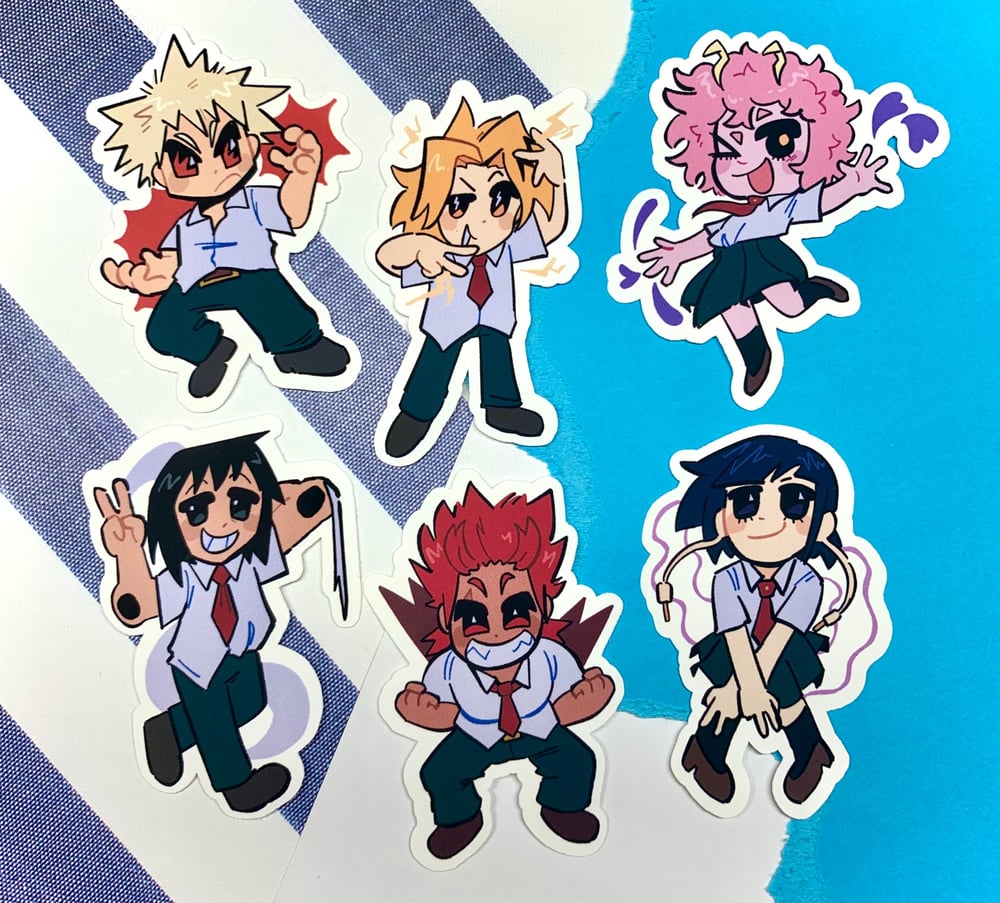 Image of bakusquad stickers