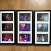 Signed framed photo sets from Swansea to Hornsey 2023 tour