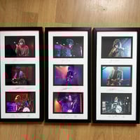 Image 1 of Signed framed photo sets from Swansea to Hornsey 2023 tour