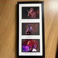 Image 2 of Signed framed photo sets from Swansea to Hornsey 2023 tour