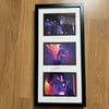 Signed framed photo sets from Swansea to Hornsey 2023 tour