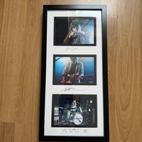 Image 4 of Signed framed photo sets from Swansea to Hornsey 2023 tour