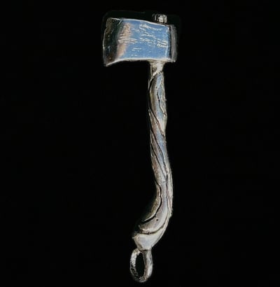 Image of Custom Axed Pendant *Not for sale*