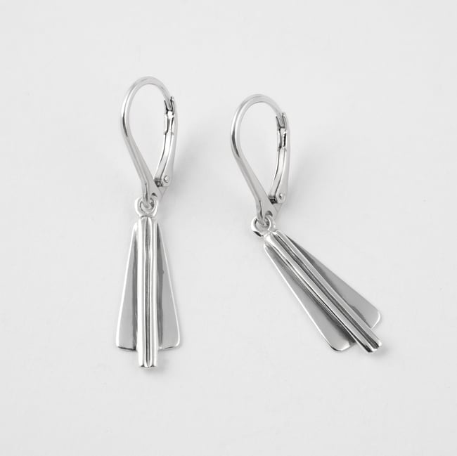 Silver Arrow Earrings