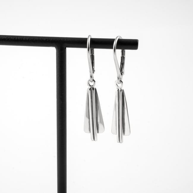 Silver Arrow Earrings