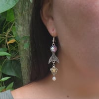 Image 3 of Magical Mermaid Earrings | Little Mermaid Tail Earrings