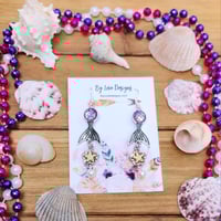 Image 1 of Magical Mermaid Earrings | Little Mermaid Tail Earrings
