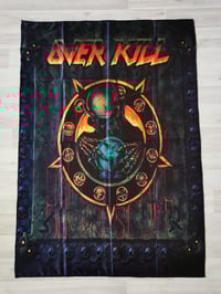 Image 1 of OVERKILL - Horrorscope Flag (cloth poster Banner tapestry) Thrash metal