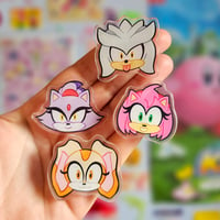 Image 4 of Sonic the Hedgehog Acrylic Pins