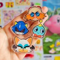 Image 5 of Sonic the Hedgehog Acrylic Pins