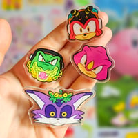 Image 9 of Sonic the Hedgehog Acrylic Pins