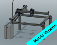 Image 4 of GEN 2.0 METRIC VERSION, CNC Plasma Cutter Plans, includes .stl files for printing