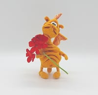 Image 1 of Dragon soft toy symbol of the year