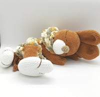 Image 1 of Bunny pajamnitsa soft toy