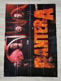 Image 1 of PANTERA - Band photo Flag (cloth poster Banner tapestry) Groove metal Phil anselmo