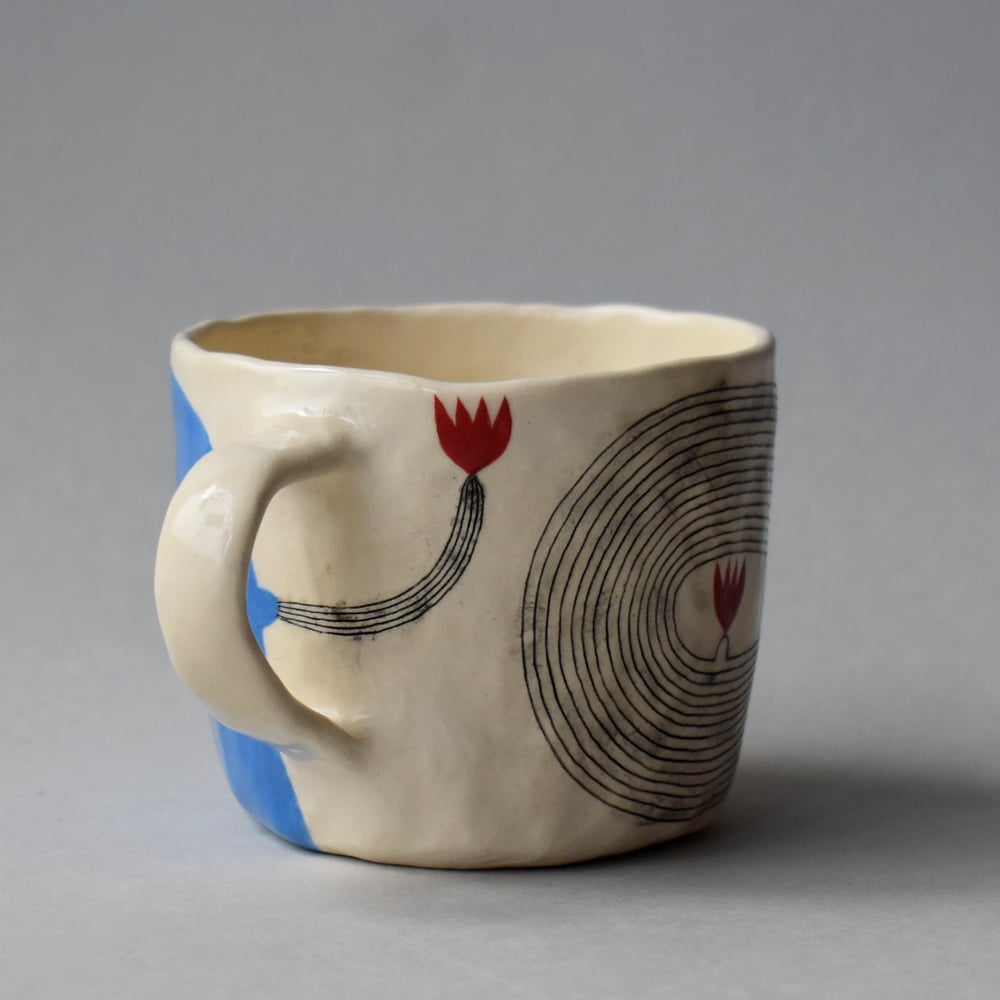 Image of Blue Portrait Mug