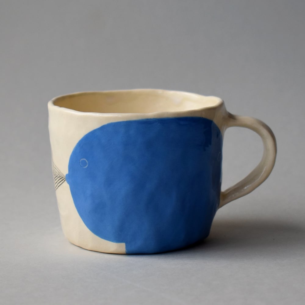 Image of Blue Portrait Mug