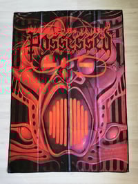 Image 1 of POSSESSED - Beyond the gates Flag (cloth poster Banner tapestry) Old school Death metal