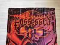 Image 2 of POSSESSED - Beyond the gates Flag (cloth poster Banner tapestry) Old school Death metal