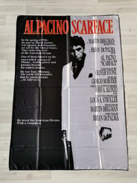 Image 1 of SCARFACE Movie Film Flag (cloth poster Banner tapestry) Al Pacino