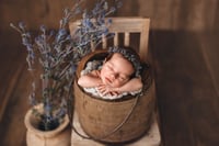 Image 17 of Wooden bucket with metal handle