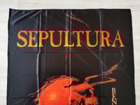 Image 2 of SEPULTURA - Beneath the remains Flag (cloth poster Banner tapestry) Thrash metal