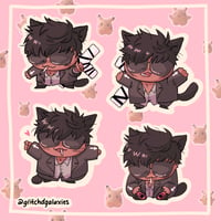 Trigun Kitty Wolfwood Sticker Sheet