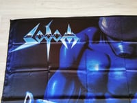 Image 3 of SODOM - Tapping the vein Flag 3' x 3' (cloth poster Banner tapestry) German thrash metal
