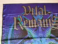 Image 3 of VITAL REMAINS - Forever underground Flag 3' x 3' (cloth poster Banner tapestry) Death metal Benton