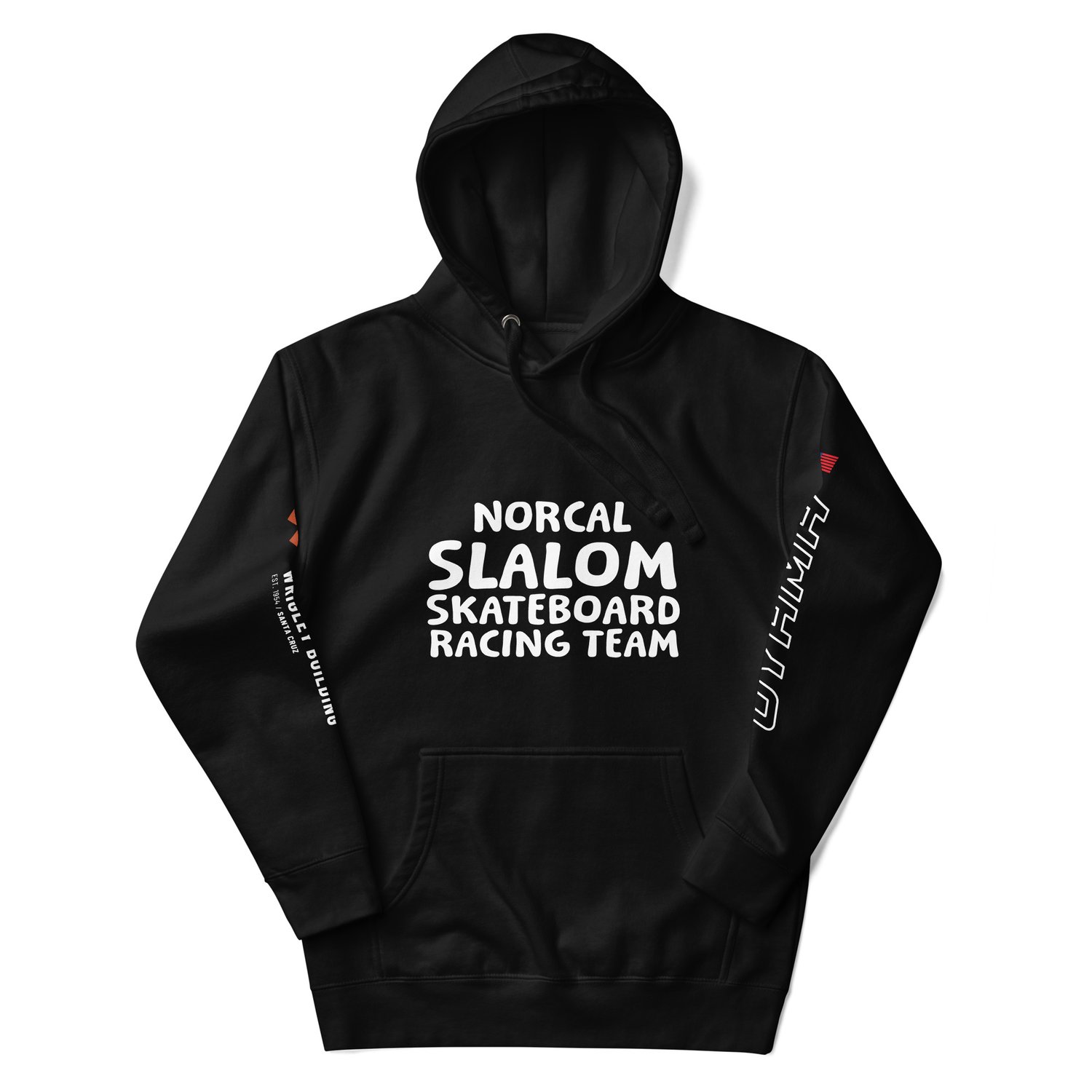 Image of Oyama NorCal Slalom Skateboard Racing Team Hooded Sweat Shirt