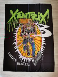 Image 1 of XENTRIX - Ghostbusters Flag (cloth poster Banner tapestry) Thrash speed metal