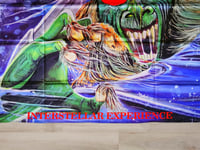 Image 3 of ASSASSIN - Interstellar experience Flag 3' x 3' (cloth poster Banner tapestry) German thrash metal