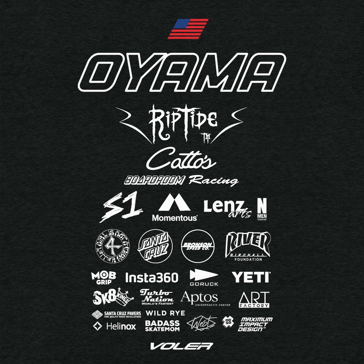 Image of Oyama NorCal Slalom Skateboard Racing Team 