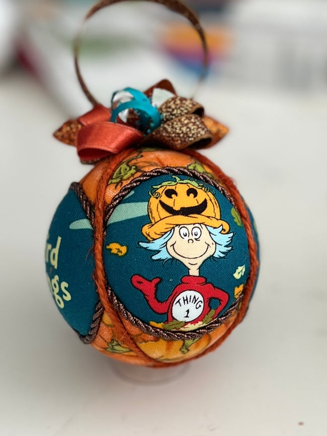 Thing 1 and Thing 2 Pumpkins