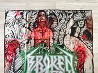 Image 2 of BROKEN HOPE - The bowels of repugnance Flag (cloth poster Banner tapestry) Death metal