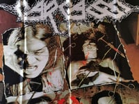 Image 2 of CARCASS - Necroticism Flag (cloth poster Banner tapestry) Death metal Grindcore