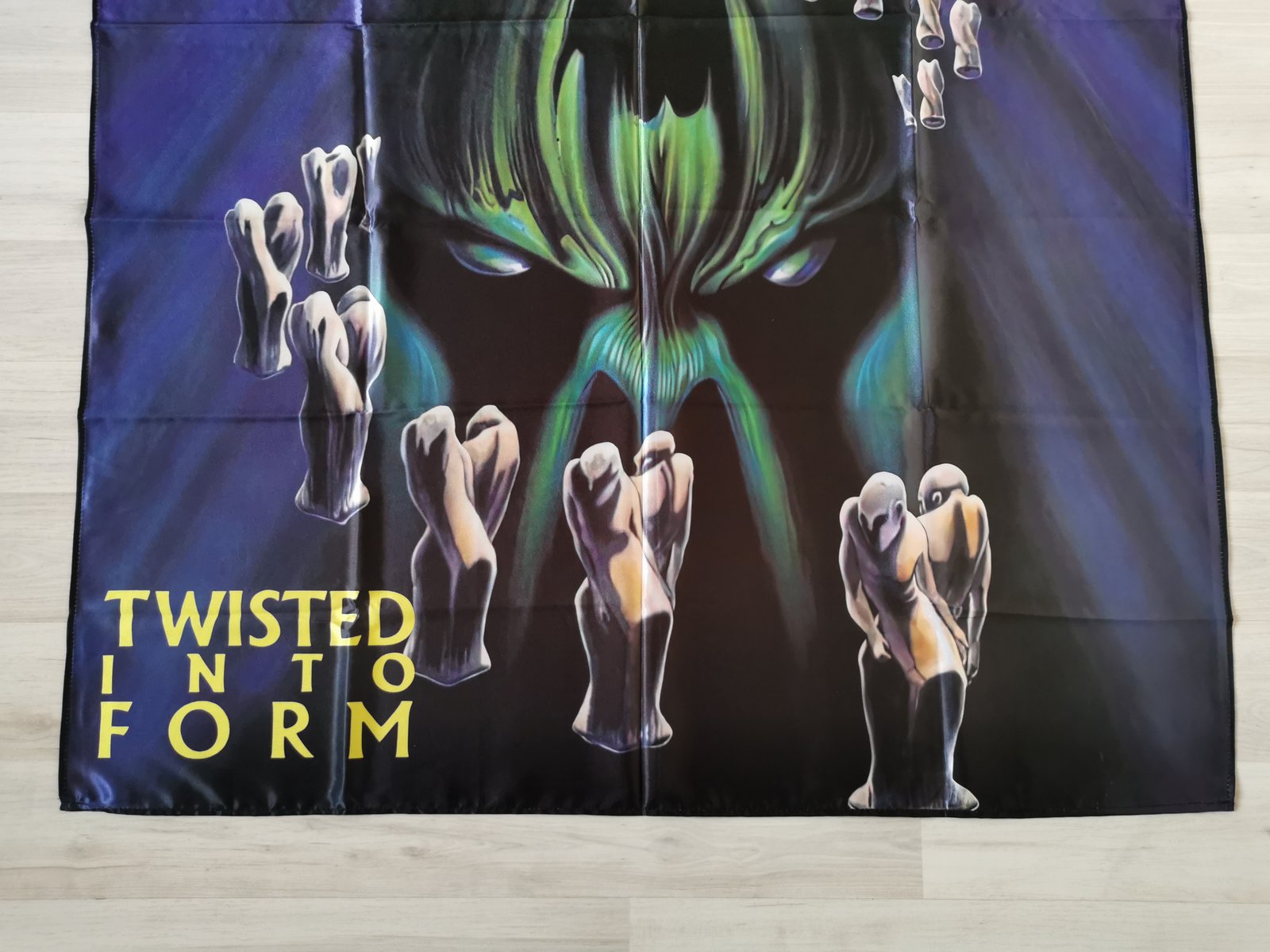 FORBIDDEN - Twisted into form Flag (cloth poster Banner tapestry