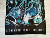 Image 2 of HOLY MOSES - The new machine of Lichtenstein Flag (cloth poster Banner tapestry) Thrash metal