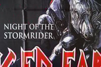 Image 5 of ICED EARTH - Night of the stormrider Flag (cloth poster Banner tapestry) Heavy metal