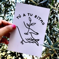 Image 2 of Lámina "tú a tu ritmo"