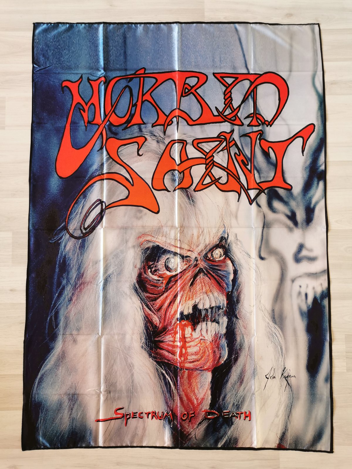 MORBID SAINT - Spectrum of death Flag (cloth poster Banner