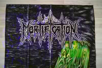 Image 3 of MORTIFICATION - Mortification Flag (cloth poster Banner tapestry) Old school Death metal