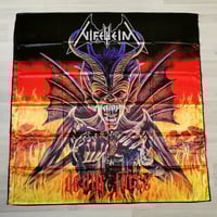 Image 1 of NIFELHEIM - Devil's force Flag 3' x 3' (cloth poster Banner tapestry) Thrash Black metal