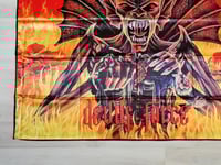Image 3 of NIFELHEIM - Devil's force Flag 3' x 3' (cloth poster Banner tapestry) Thrash Black metal