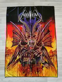 Image 1 of NIFELHEIM - Devil's force Flag (cloth poster Banner tapestry) Black metal